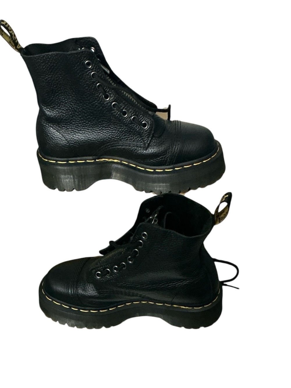 Dr. Martens Sinclair Front Zip Platform Combat Boot - Picture 7 of 15